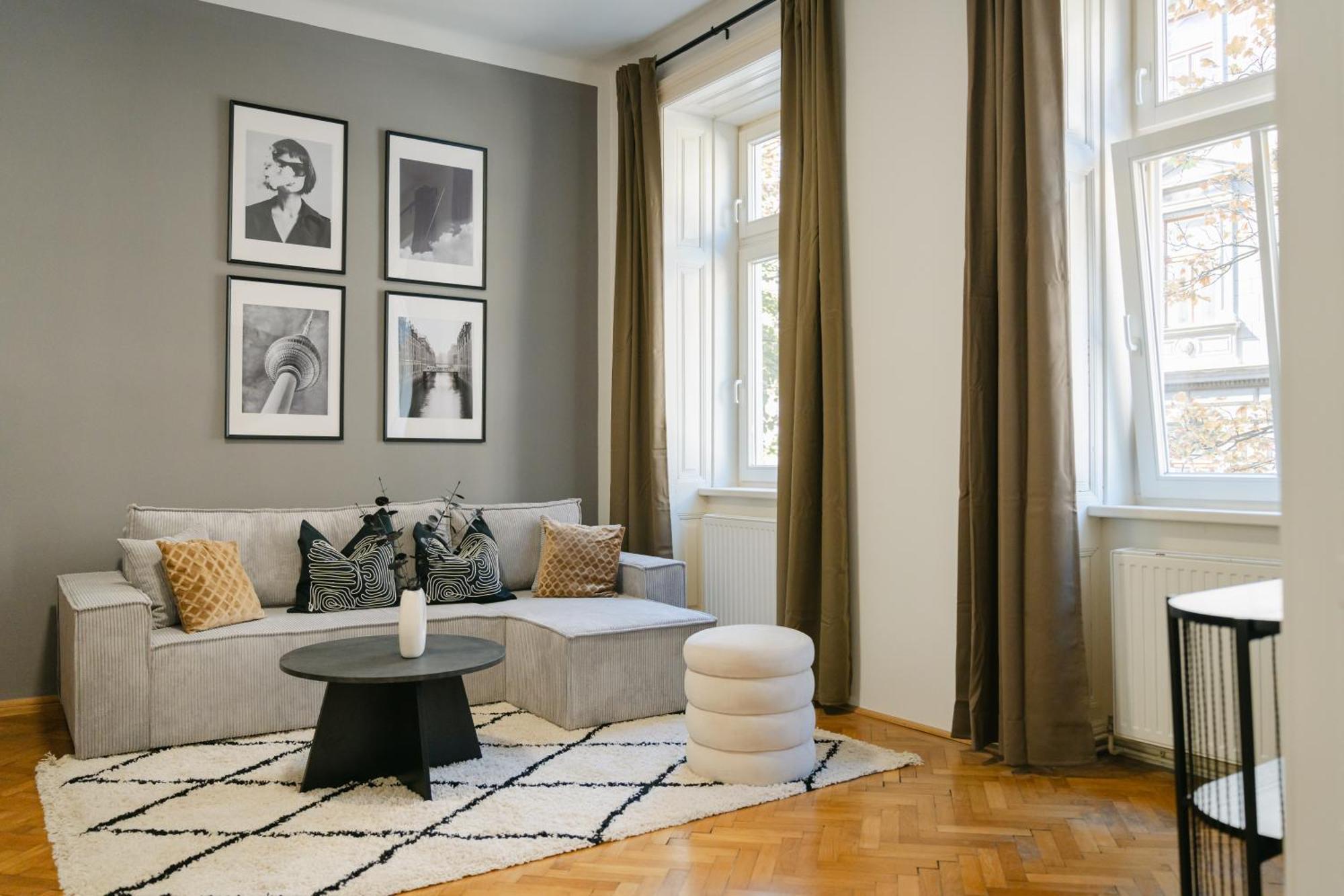 Cozy Apt Perfect For 4-6 Tv Metro Self-Checkin Відень Екстер'єр фото